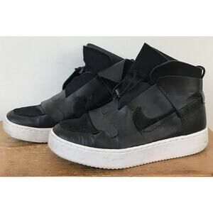 Nike Vandalized LX Anthracite BQ3611-001 Black Leather High Top Womens Boots 9